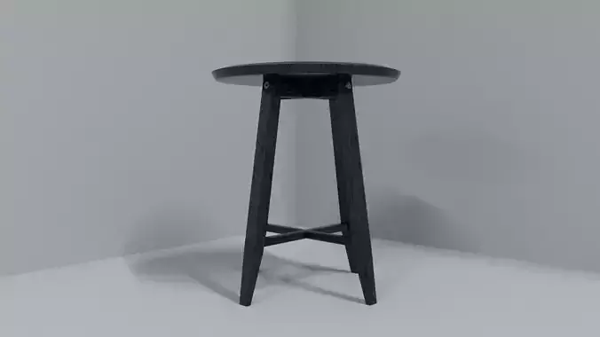 Side Table Card Table Coffee Table 3D model