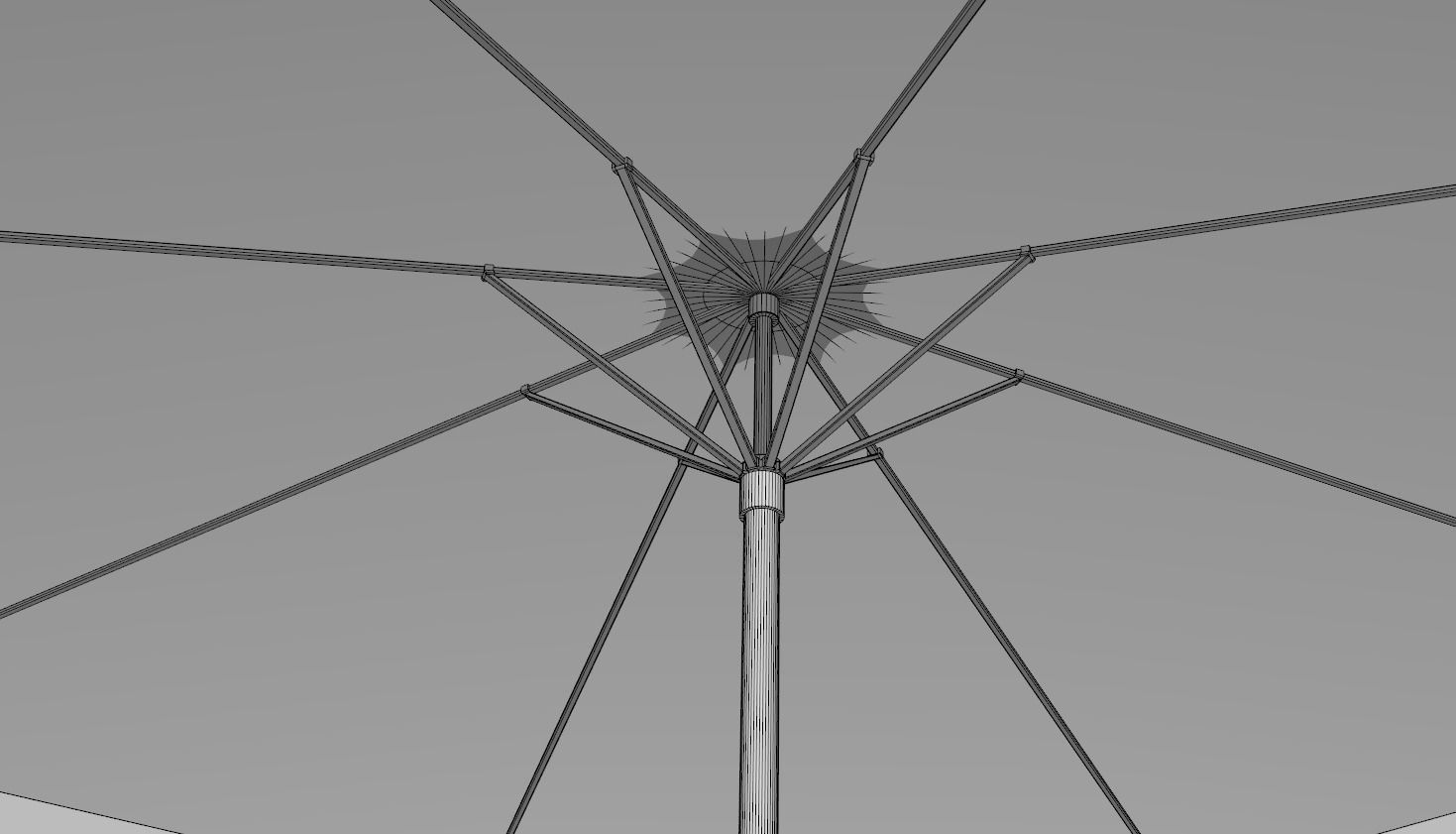 Ice Cream Push Cart 3D model_12