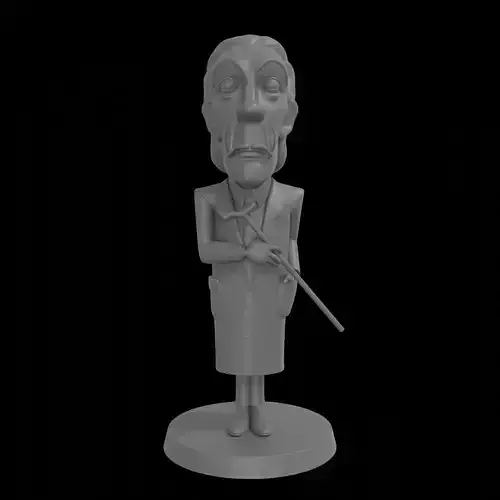Salvador Dali 3D print model