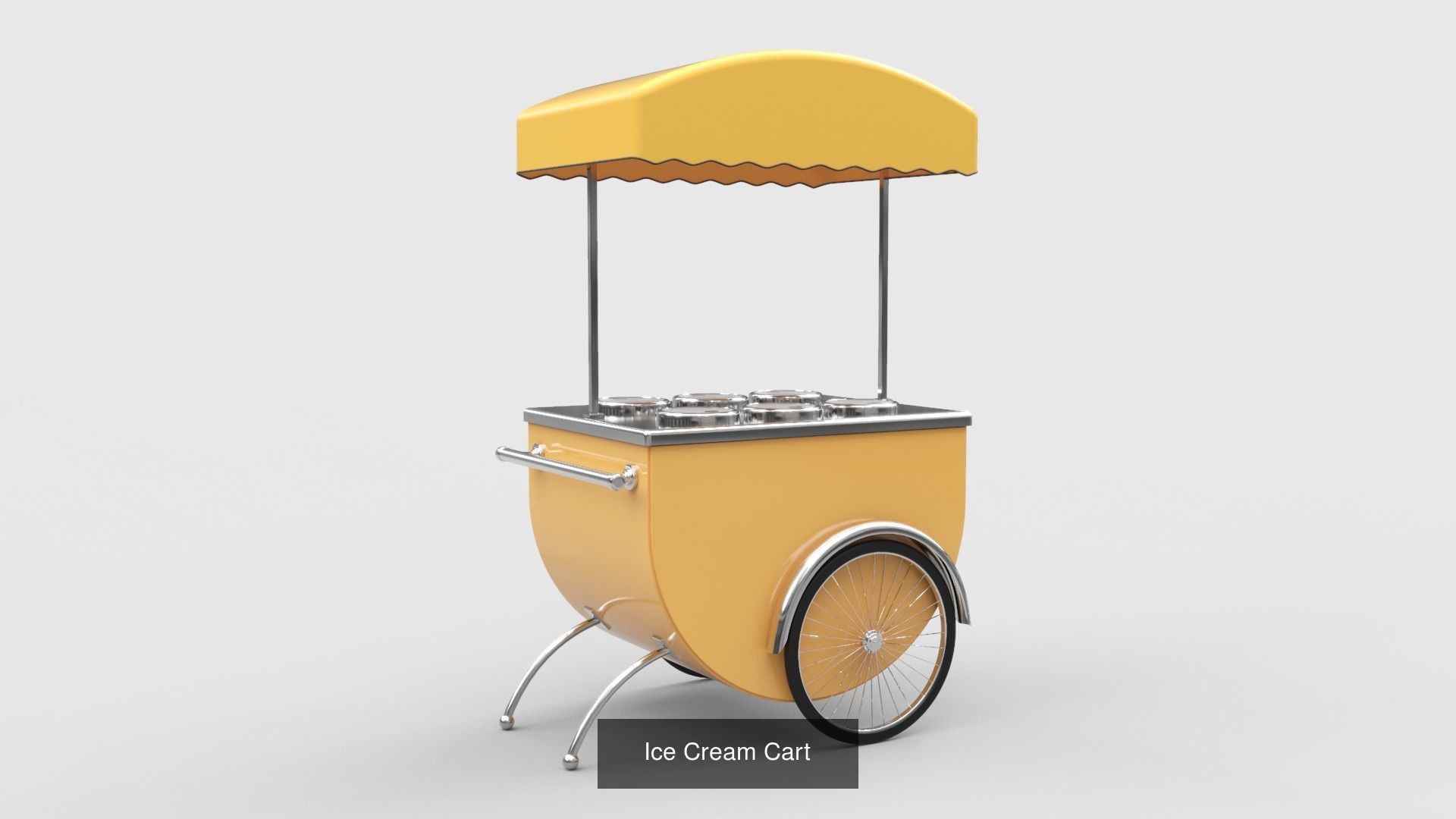 Food Carts Pack 3D Model Collection_4