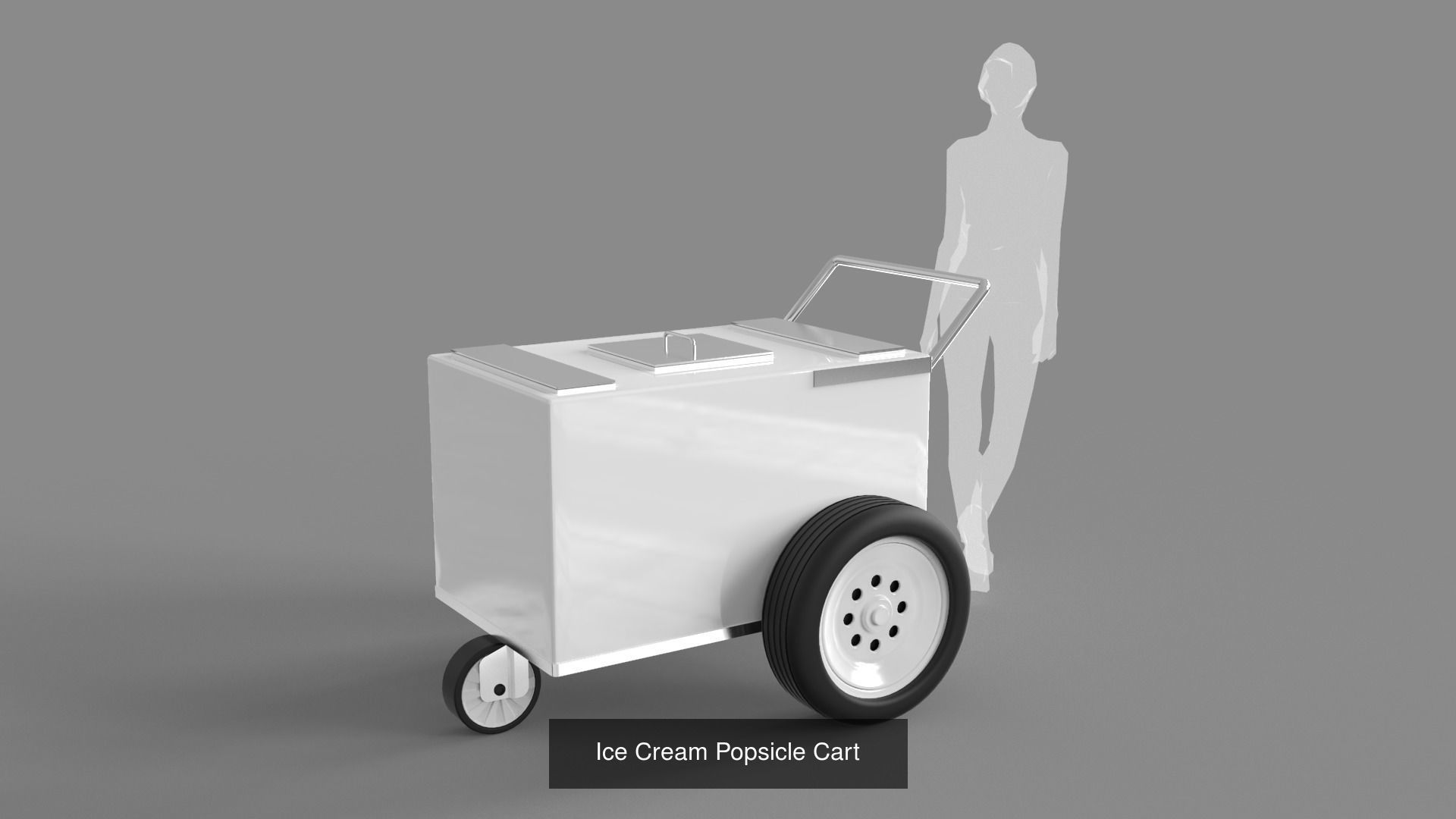 Food Carts Pack 3D Model Collection_1