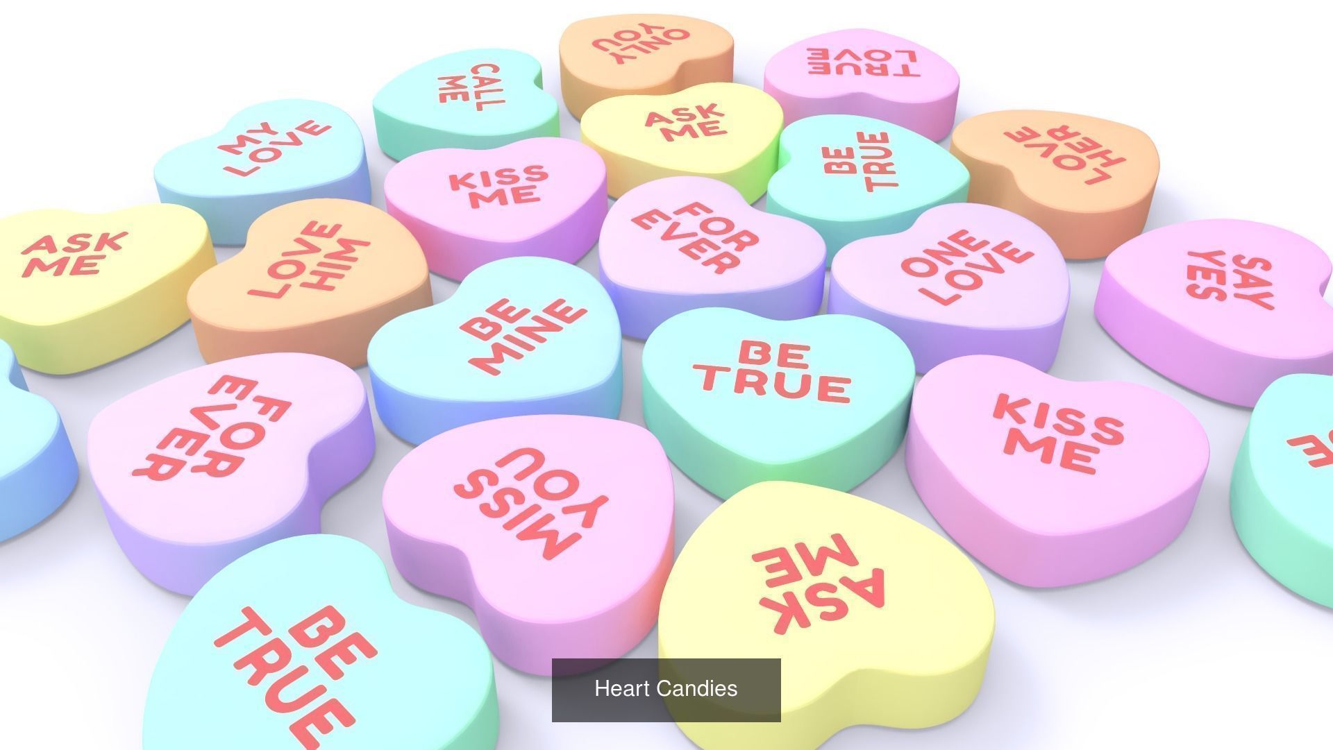 Sweets Pack 3D Model Collection_1