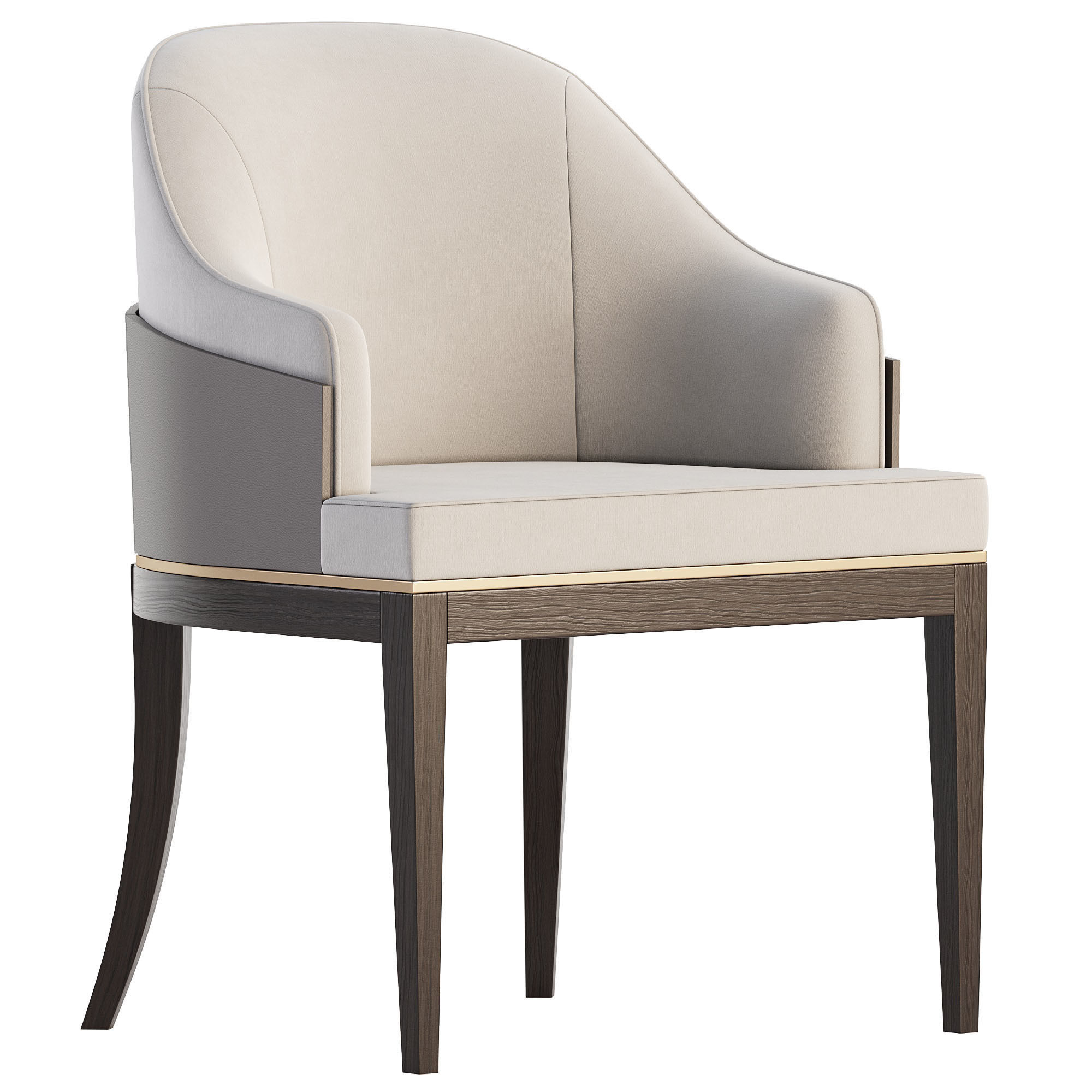 Wolfe dining chair by ASTER 3D model_2