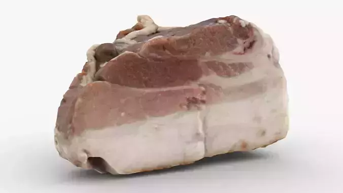 Meat with lard