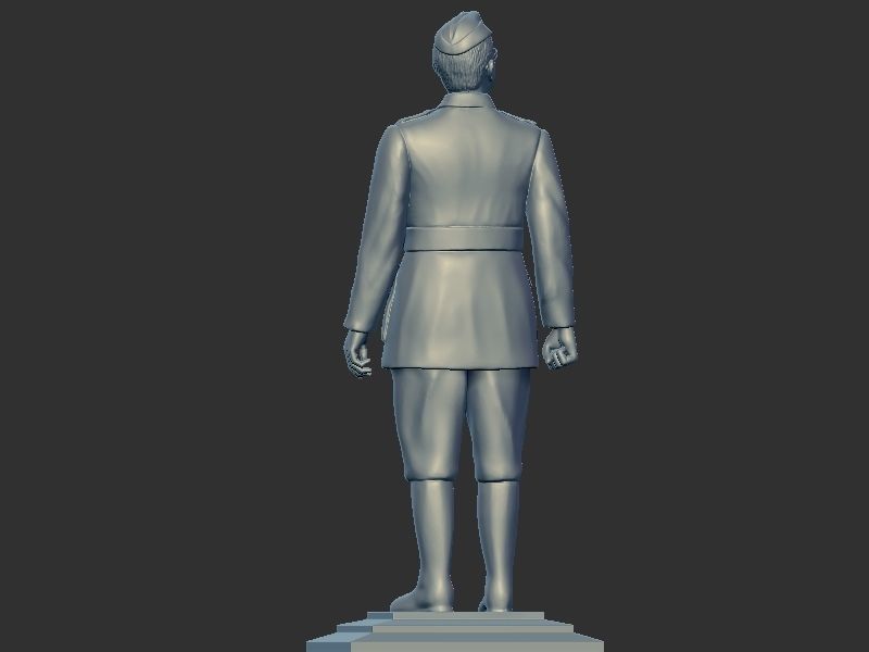 Subhash Chandra bose  3D print model_3