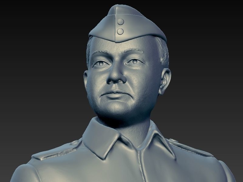Subhash Chandra bose  3D print model_20