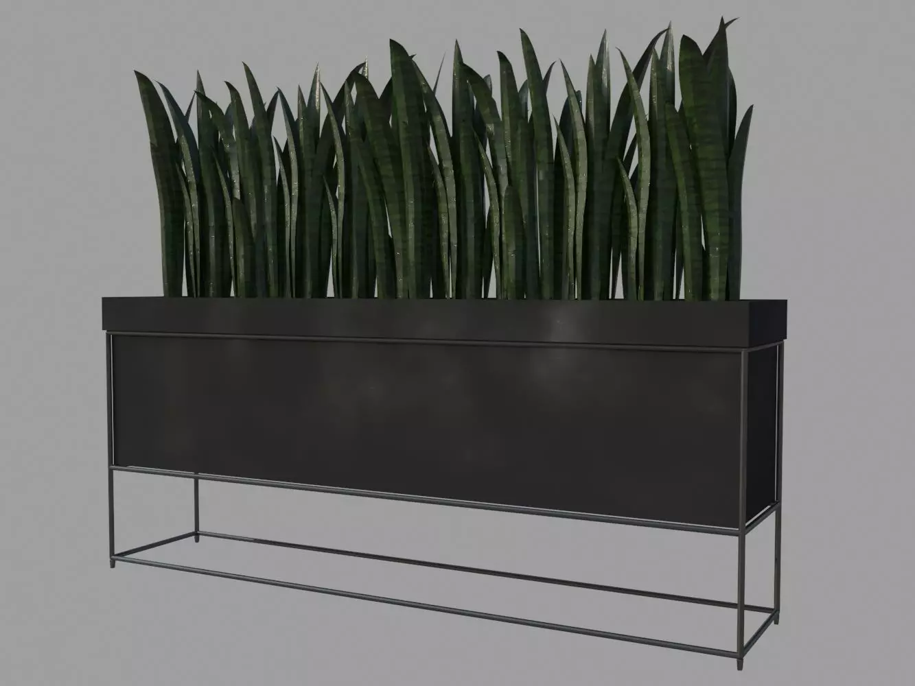 flowerbox planter Free 3D model