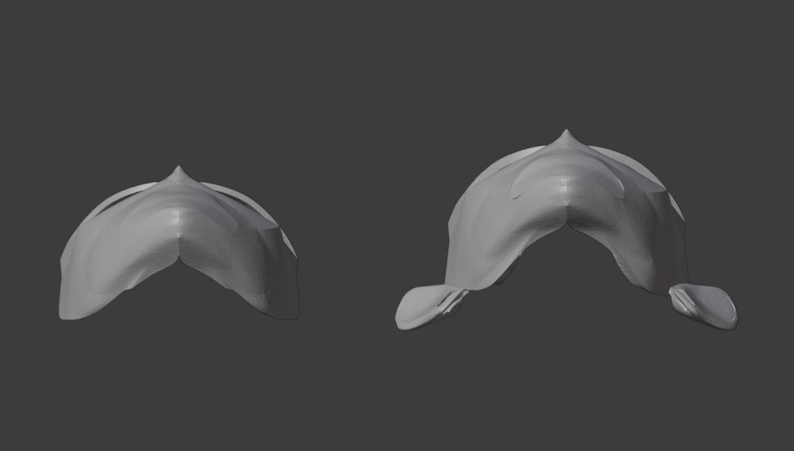 All Might Mask 3D print model_4