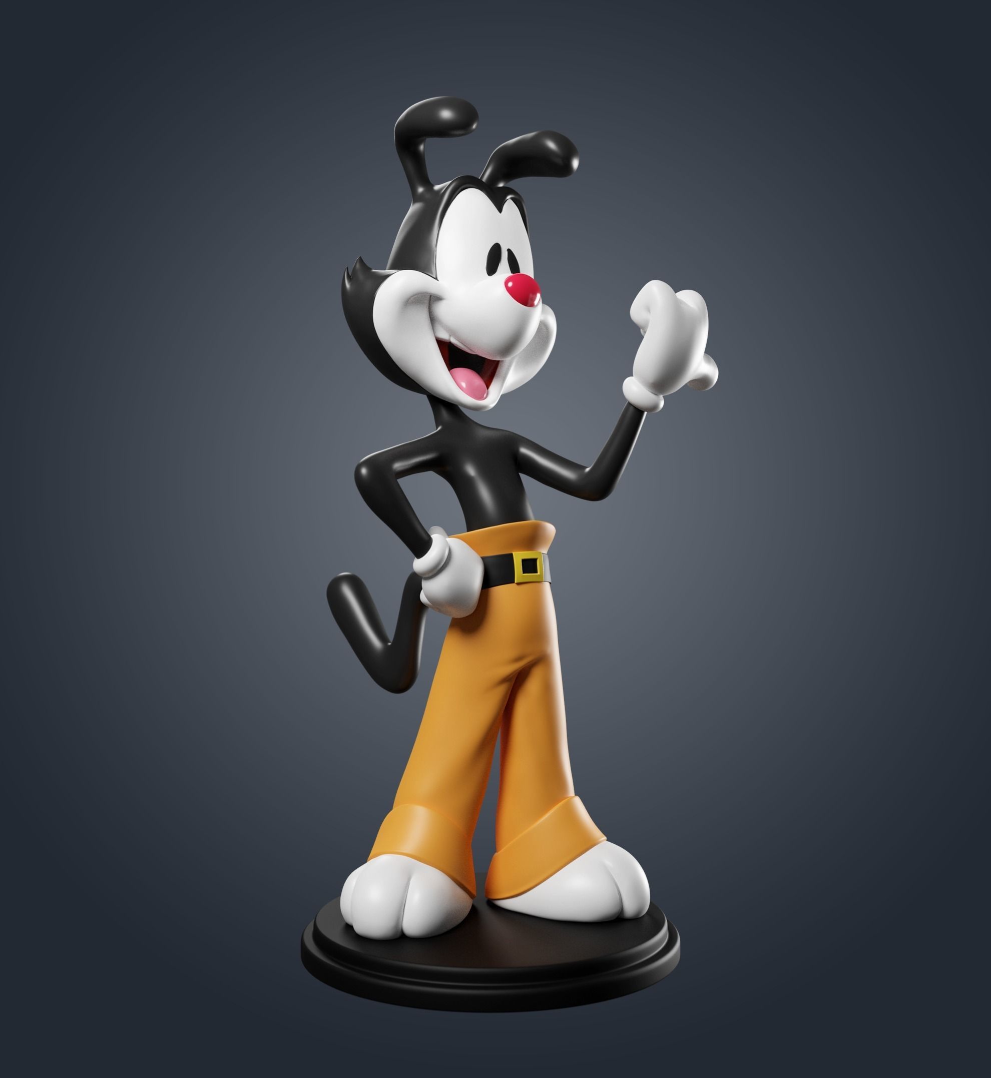 Yakko Animaniacs 3D print model_1