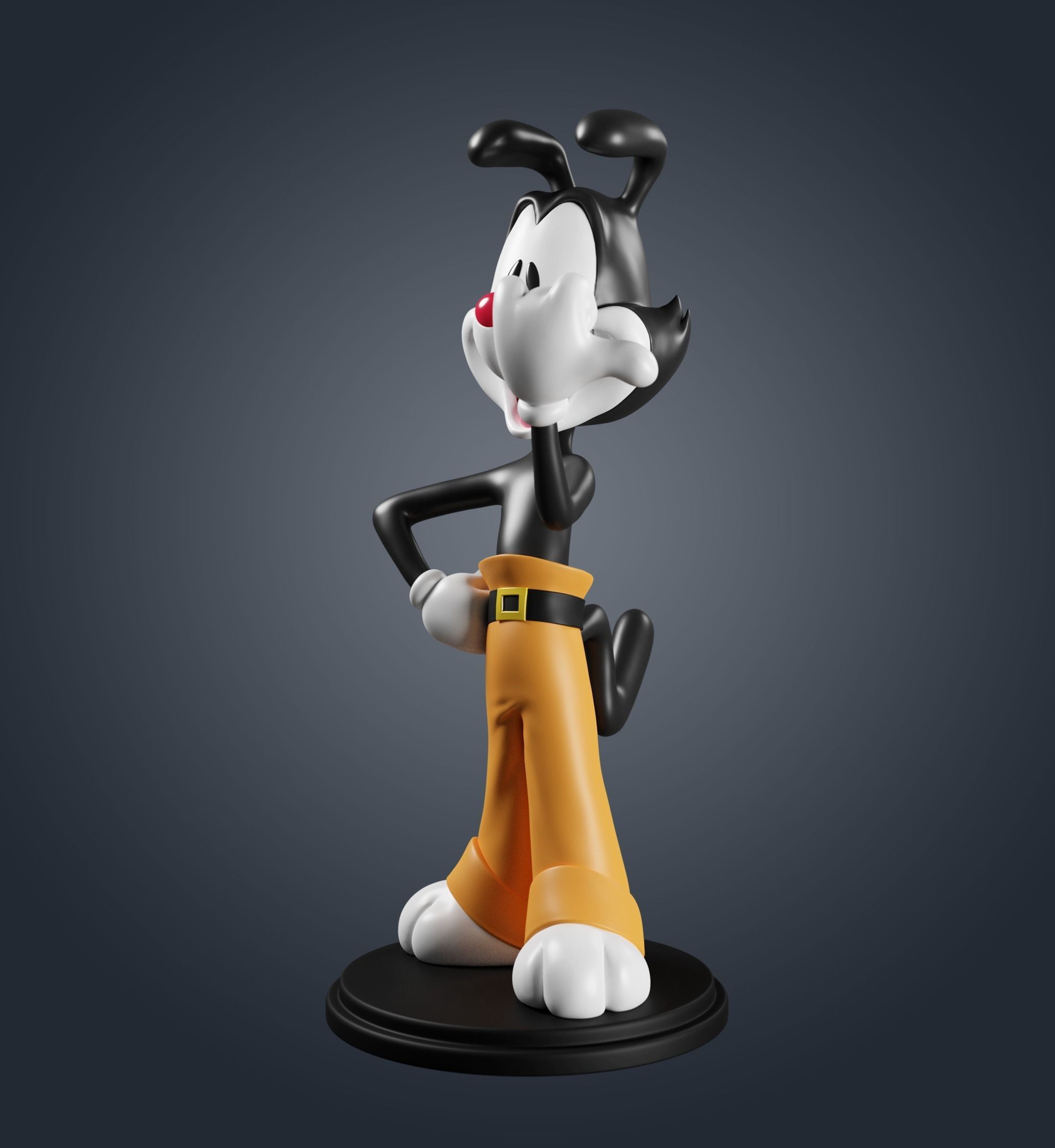 Yakko Animaniacs 3D print model_9