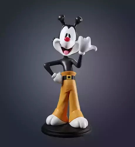 Yakko Animaniacs 3D print model Yakko Animaniacs 3D print model