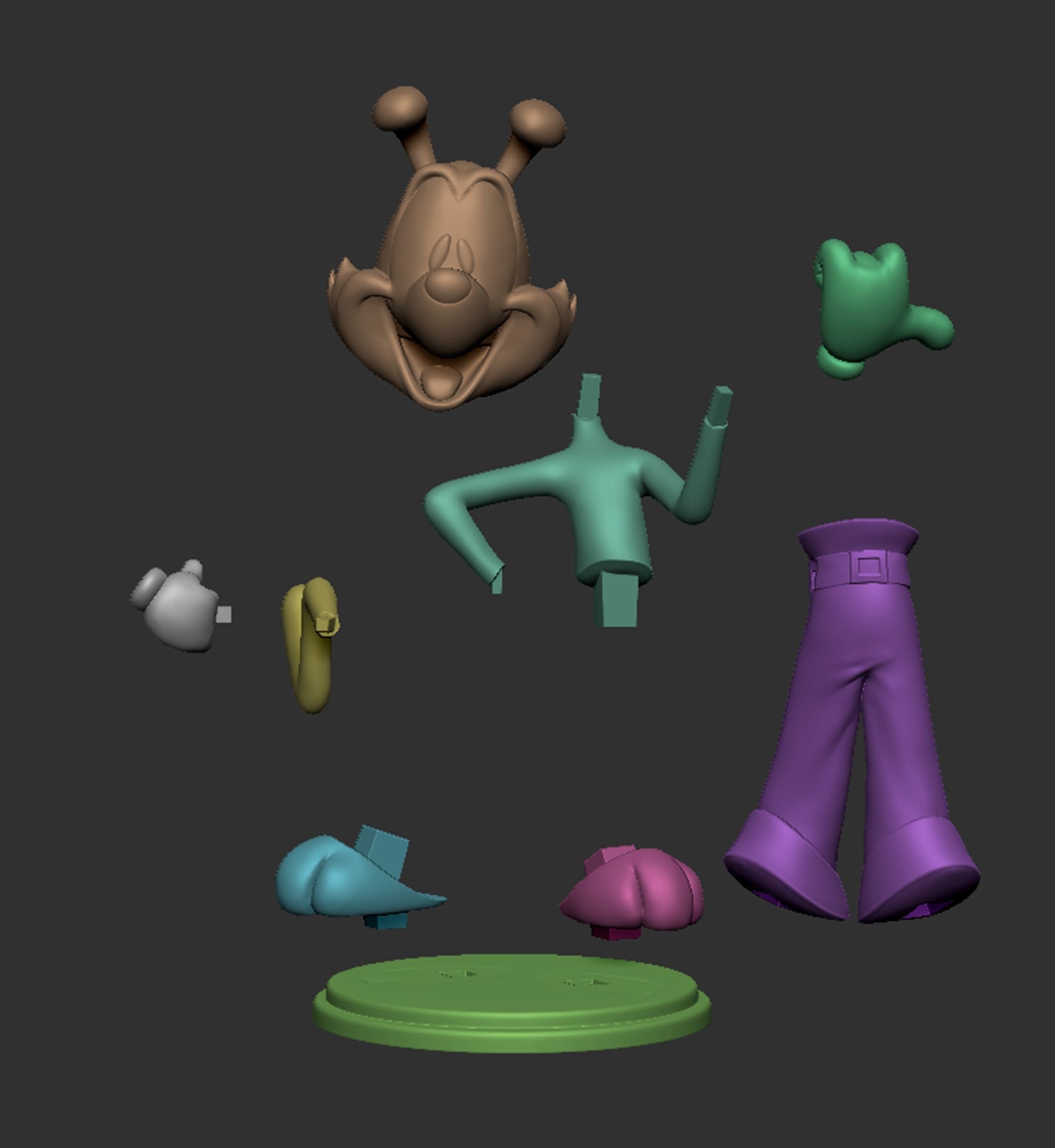 Yakko Animaniacs 3D print model_25