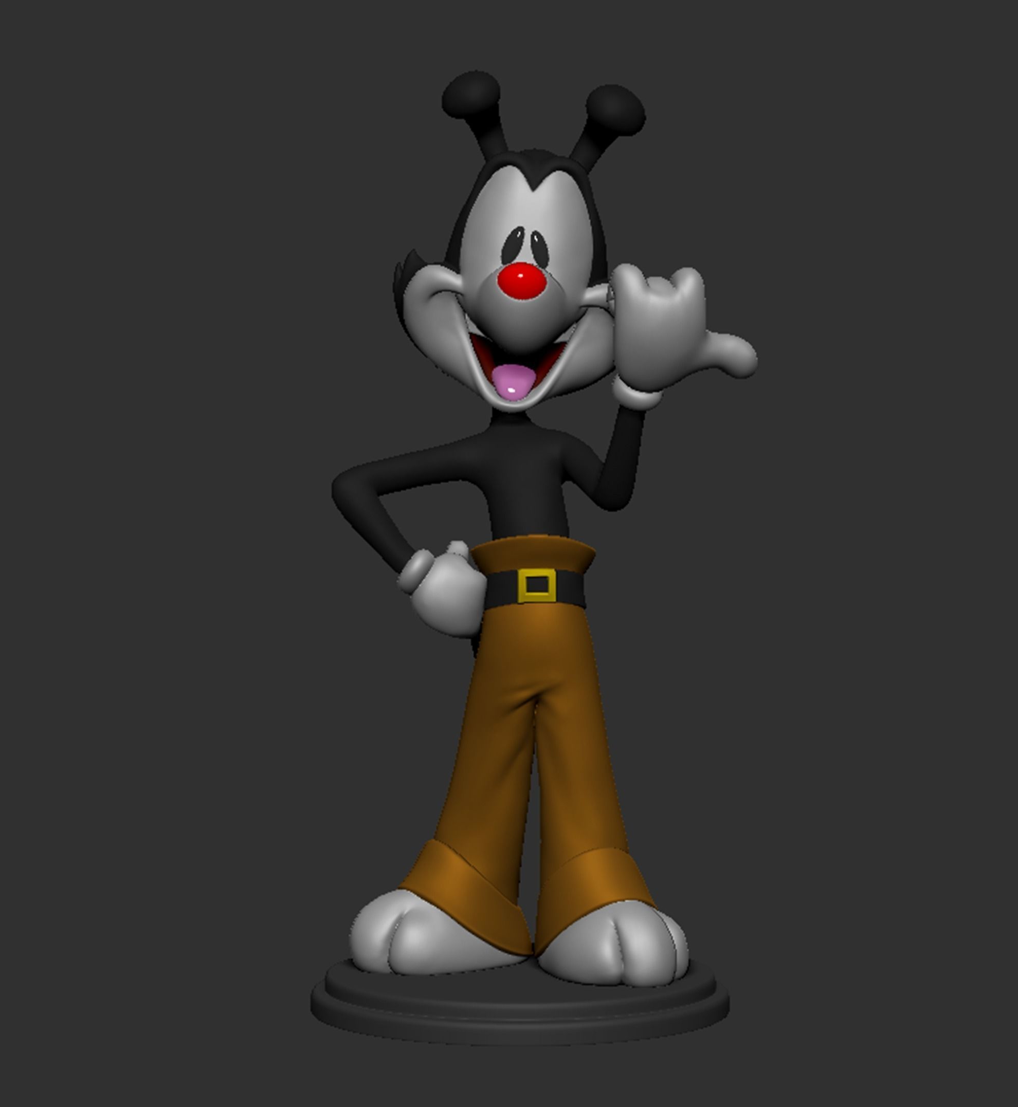 Yakko Animaniacs 3D print model_11