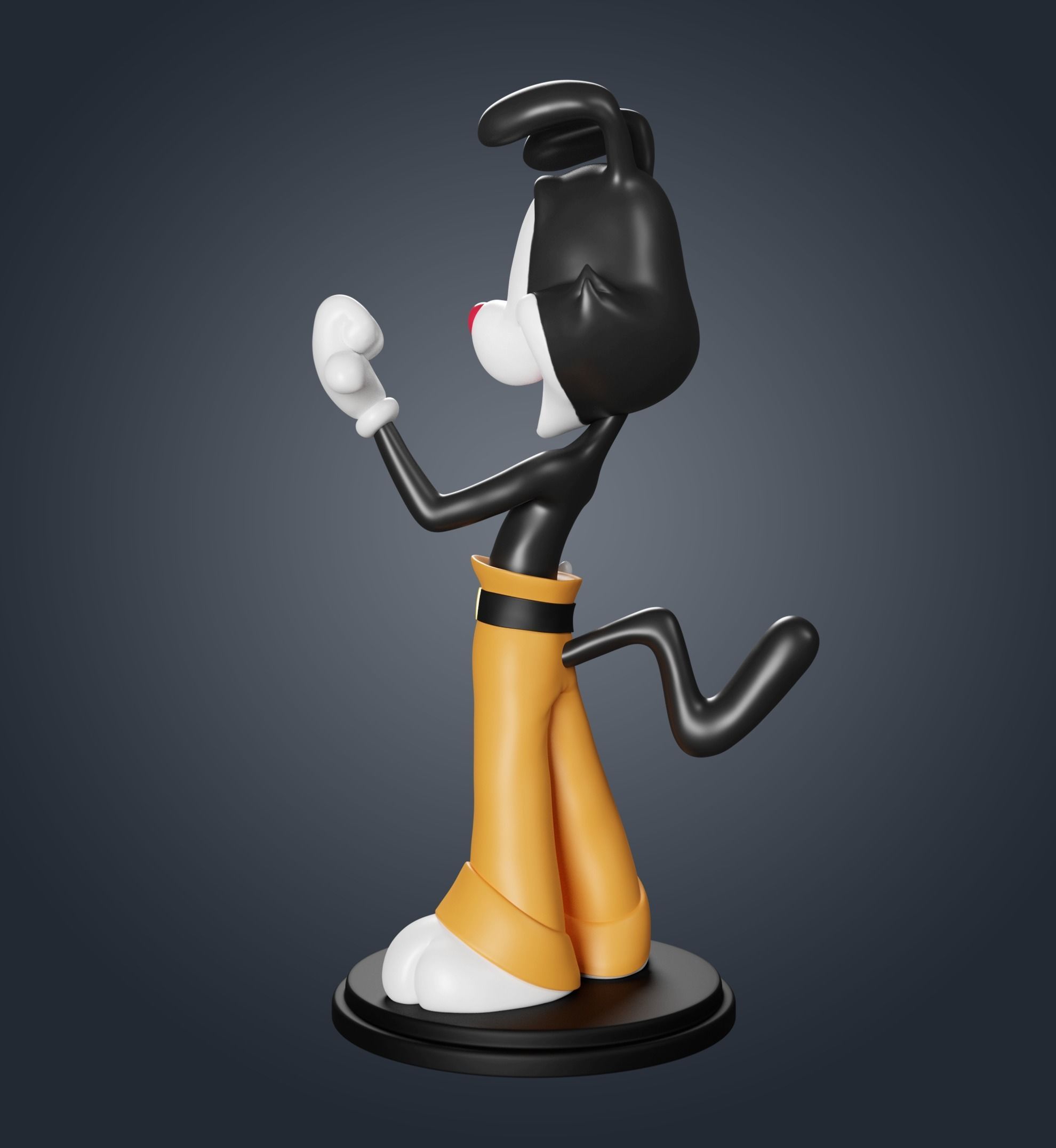 Yakko Animaniacs 3D print model_7