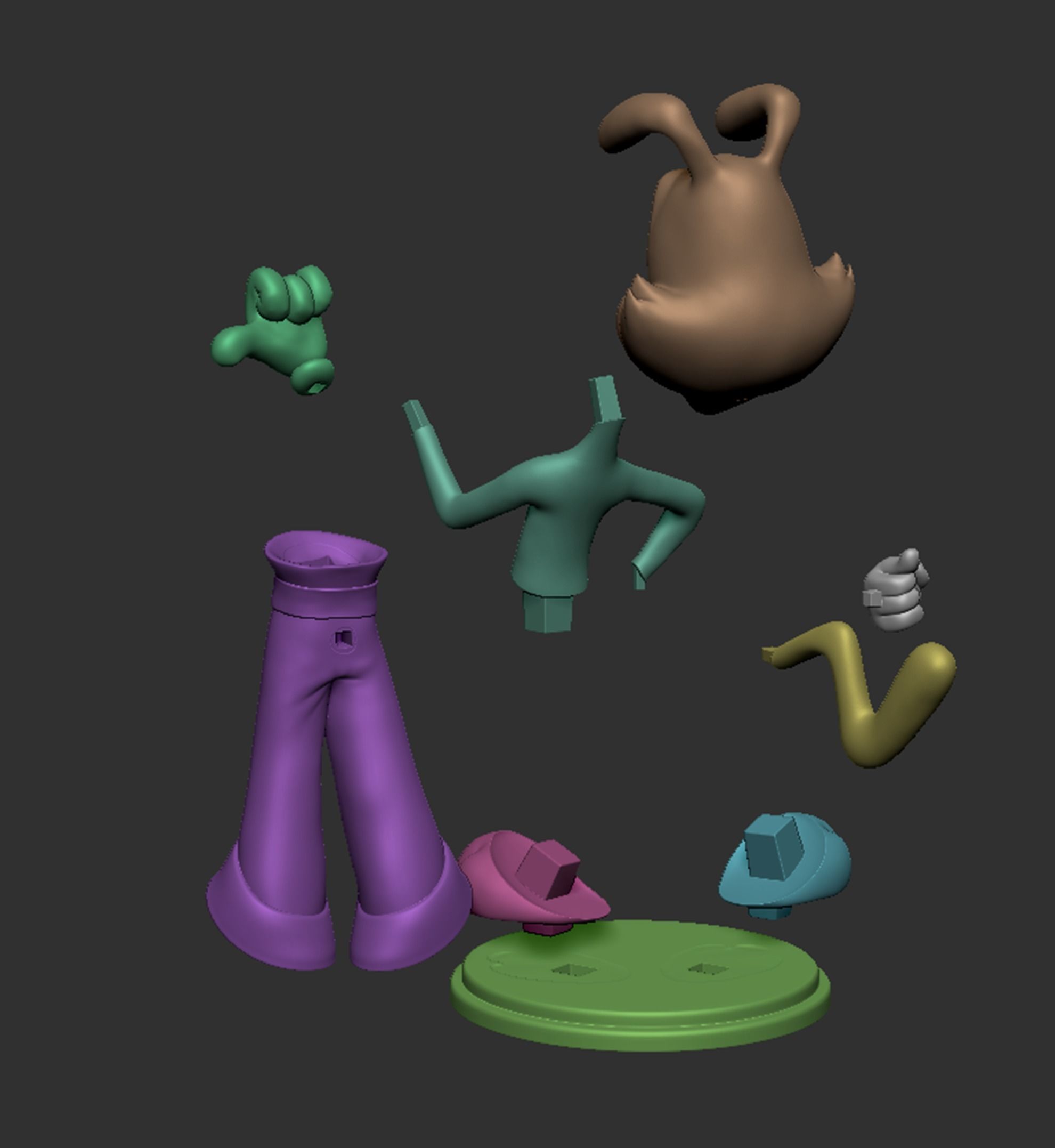 Yakko Animaniacs 3D print model_26