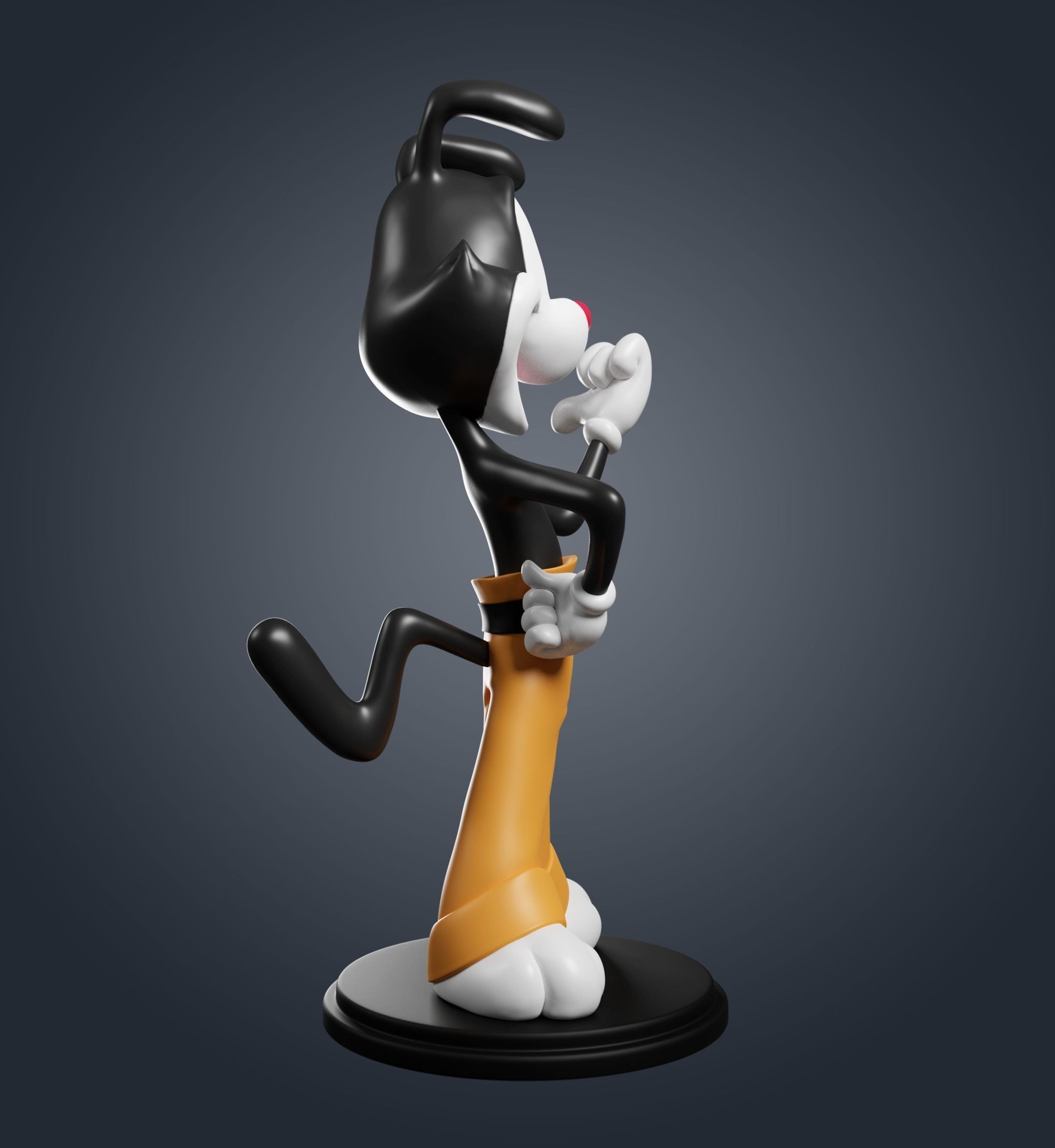 Yakko Animaniacs 3D print model_3