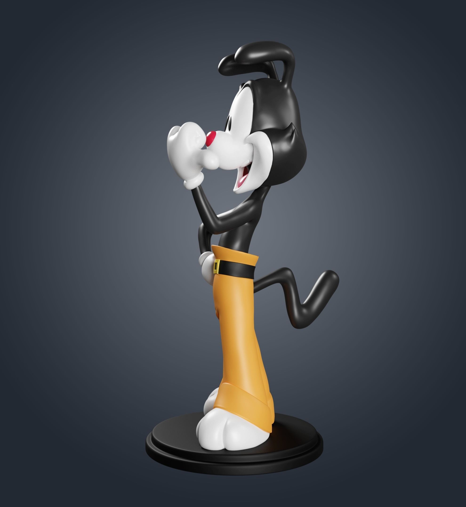 Yakko Animaniacs 3D print model_8