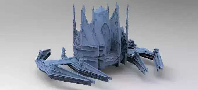 Sci-Fi Ocean Tech ship 1