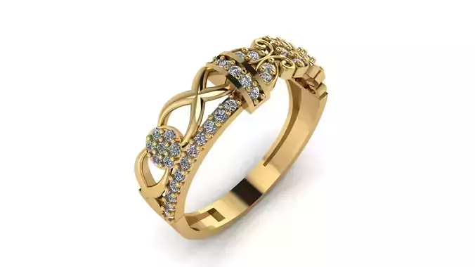 wedding Ring cocktail gemstone printable collection C 002