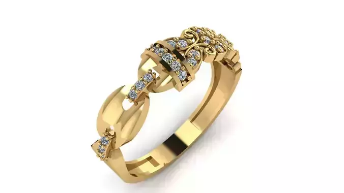 wedding Ring cocktail gemstone printable collection C 005