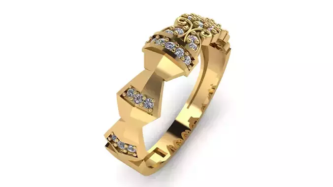 wedding Ring cocktail gemstone printable collection C 007