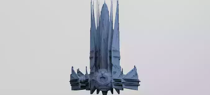 Sci-Fi Ocean Tech ship 7 