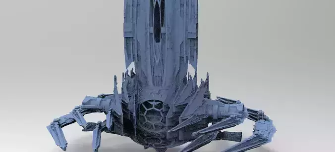 Sci-Fi Ocean Tech ship 11