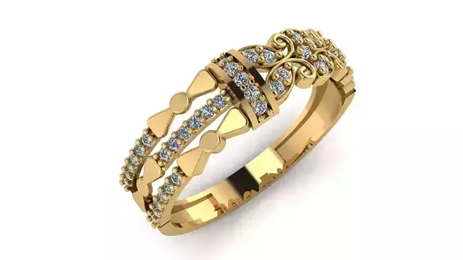 wedding Ring cocktail gemstone printable collection C 018