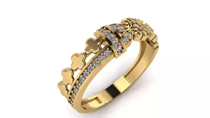 wedding Ring cocktail gemstone printable collection C 019