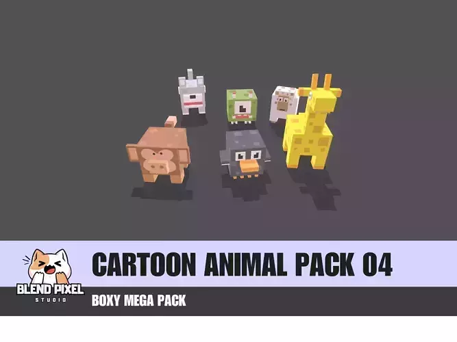 Cartoon Animal Pack 04