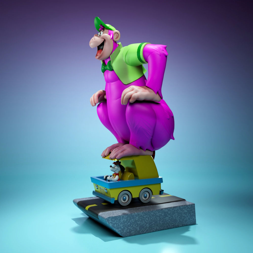 The Great Grape Ape 3D print model_2