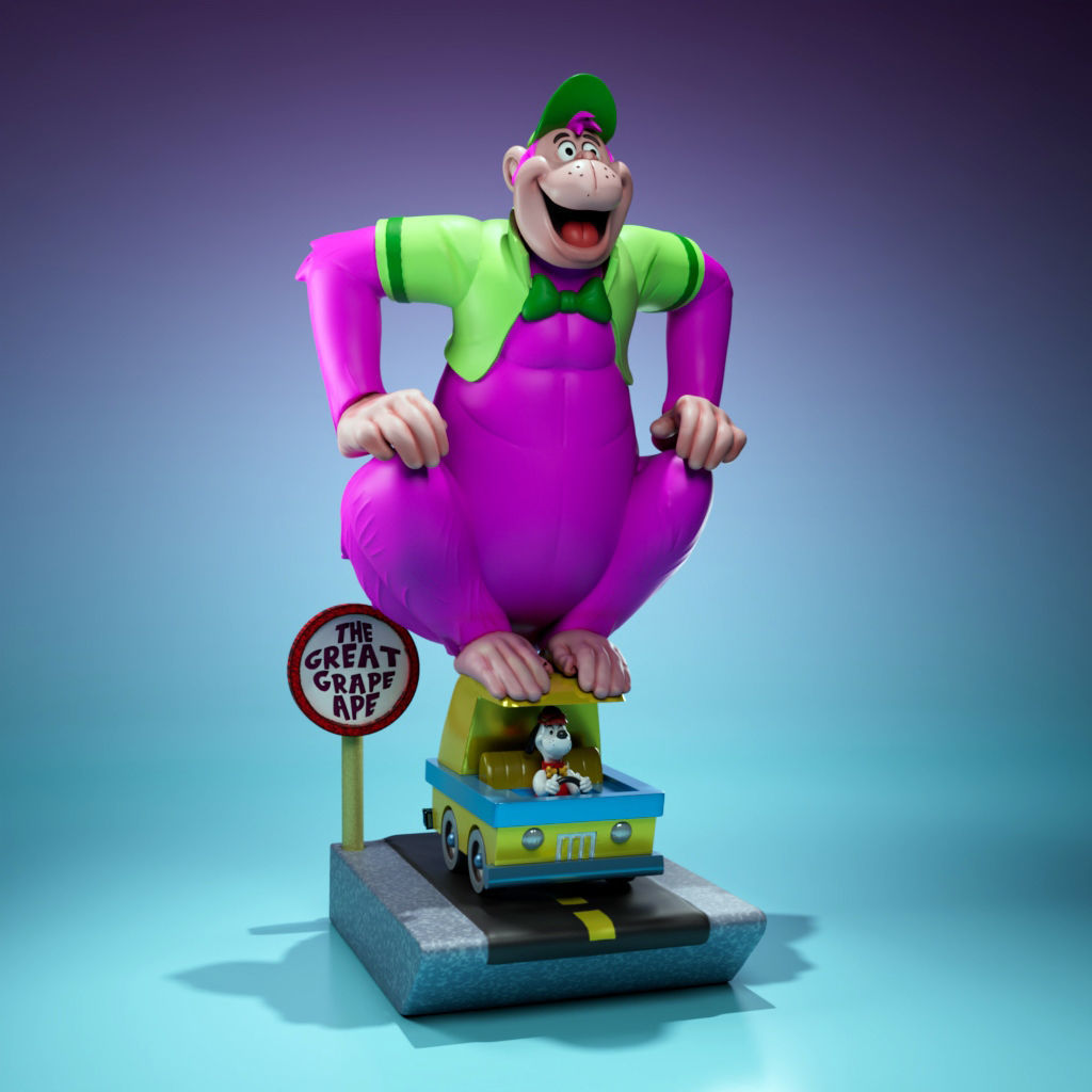 The Great Grape Ape 3D print model_1