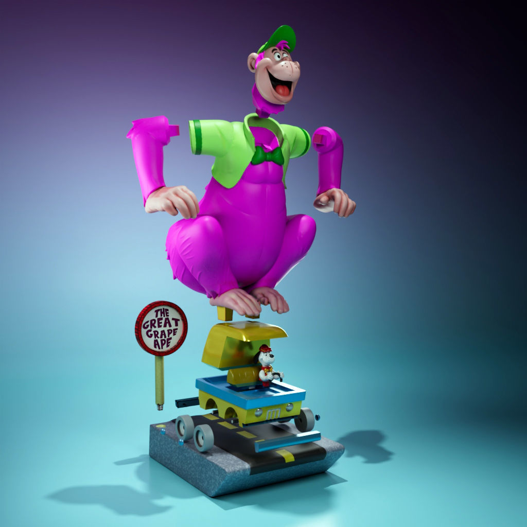 The Great Grape Ape 3D print model_4