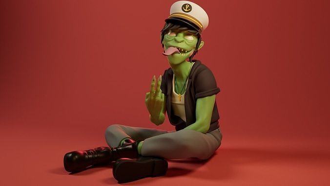 Gorillaz - Murdoc 3D print model