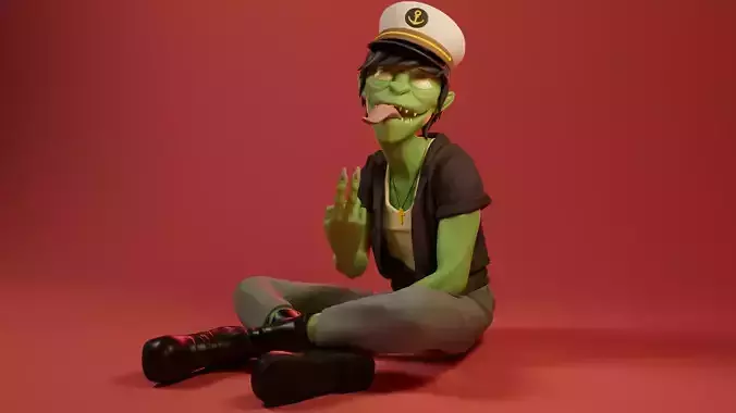 Gorillaz - Murdoc 3D print model