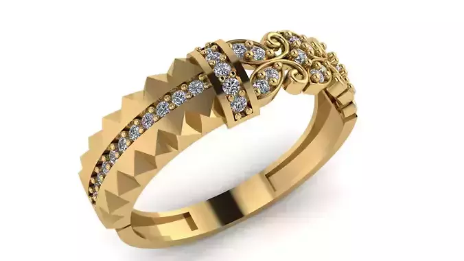 wedding Ring cocktail gemstone printable collection C 037