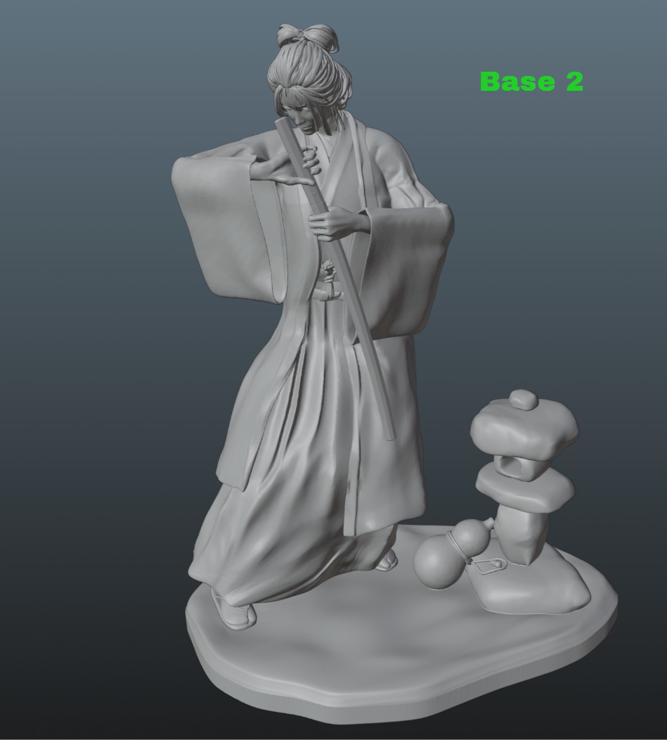 Sekiro Emma the Gentle Blade V2 3D print model_3