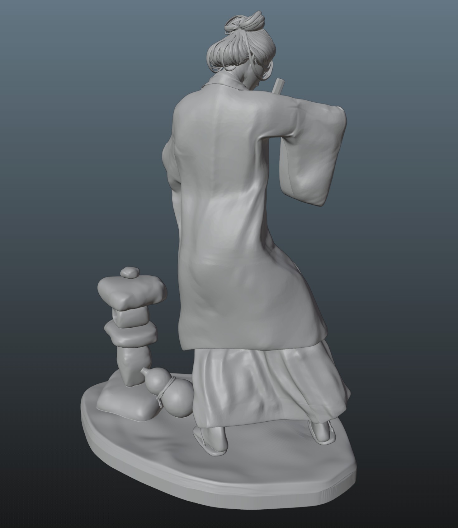 Sekiro Emma the Gentle Blade V2 3D print model_7