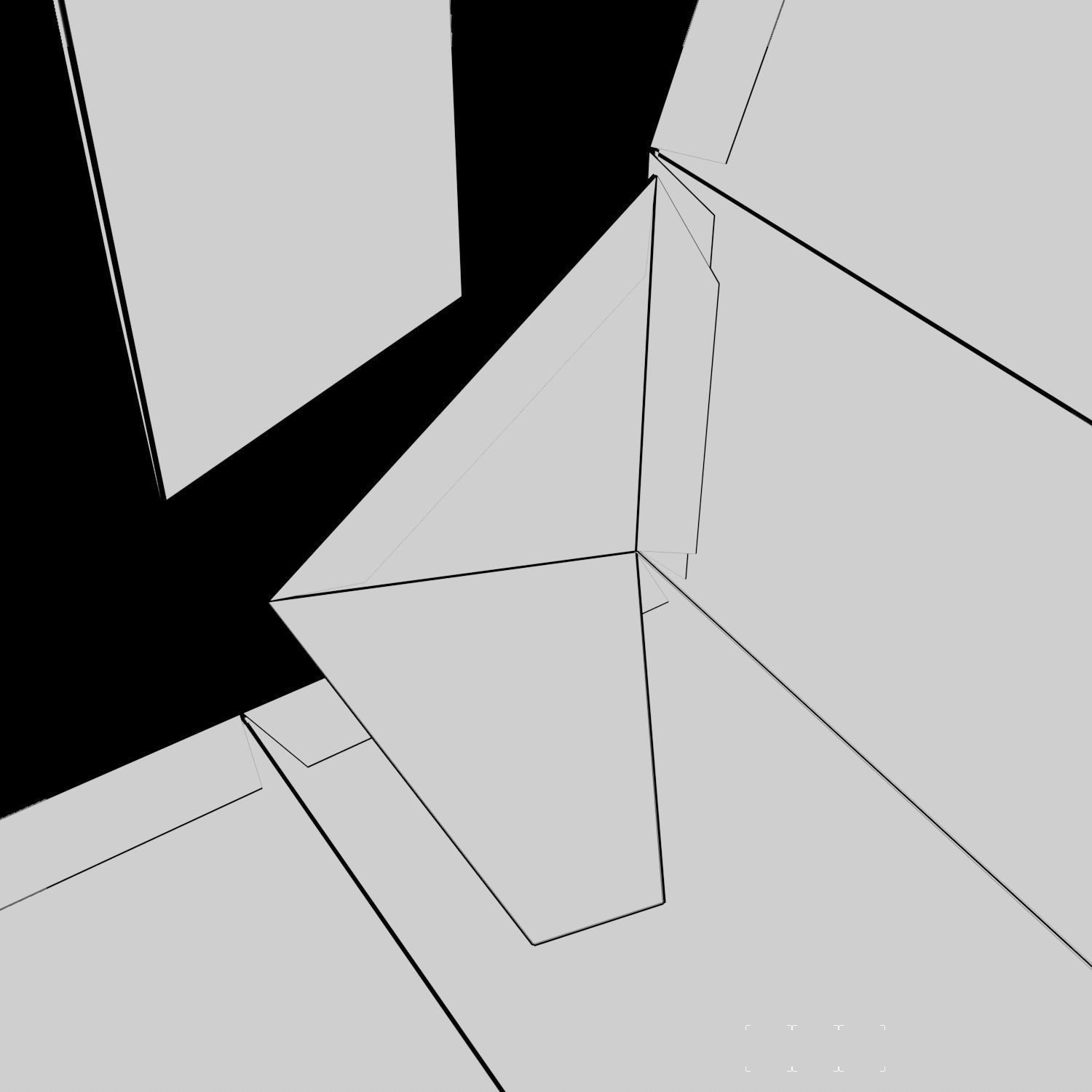 COLLAPSIBLE RIGED TRIANGLES BOX - Package 3D model 3D model_10