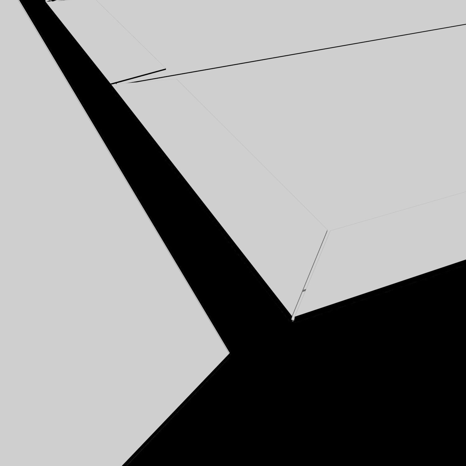 COLLAPSIBLE RIGED TRIANGLES BOX - Package 3D model 3D model_13