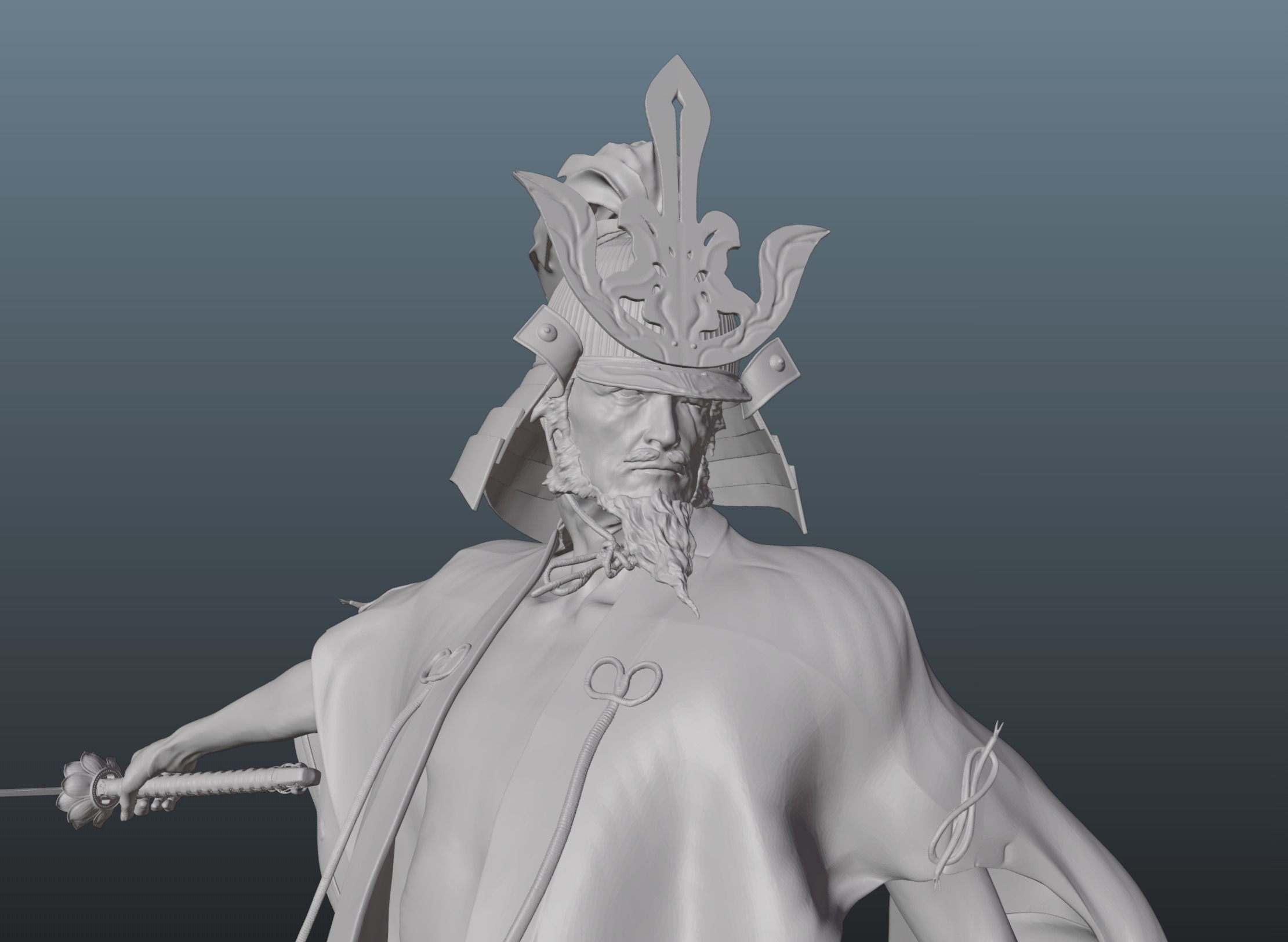 SEKIRO ISSHIN THE SWORD SAINT V3 FULLY UPDATED MODEL 3D print model_4