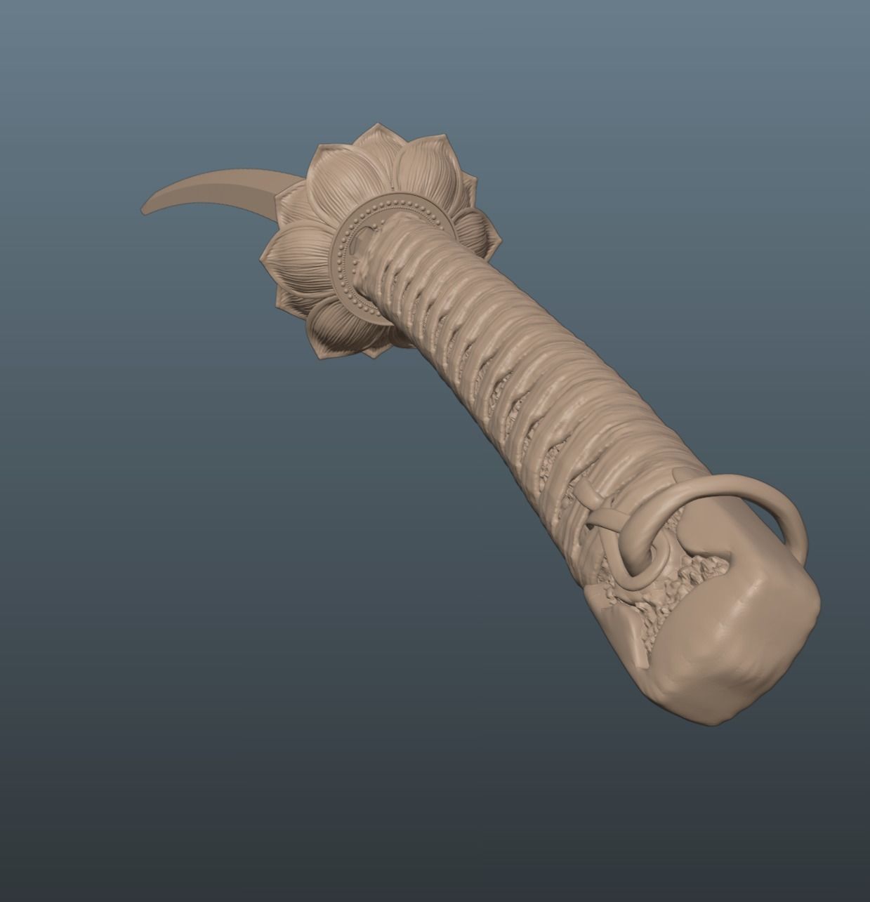 SEKIRO ISSHIN THE SWORD SAINT V3 FULLY UPDATED MODEL 3D print model_14