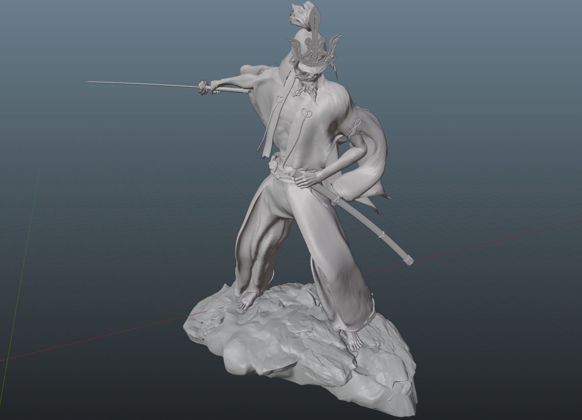 SEKIRO ISSHIN THE SWORD SAINT V3 FULLY UPDATED MODEL 3D print model_5