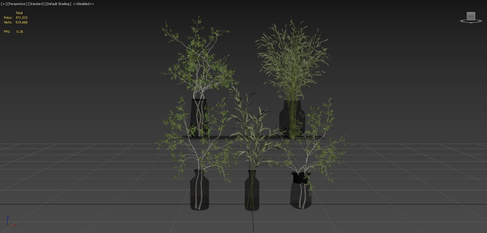 Collection Indoor Plants 016 3D model_9