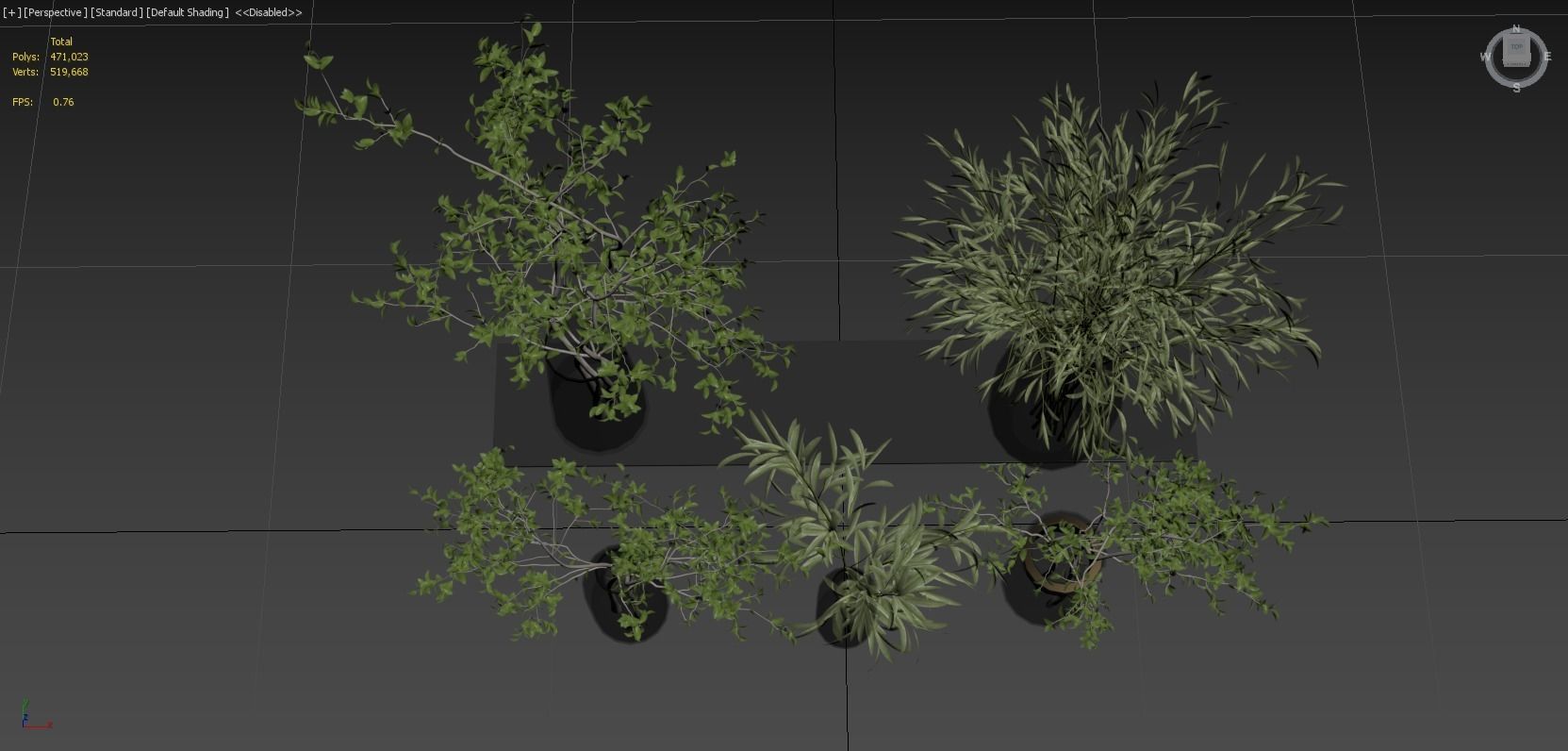 Collection Indoor Plants 016 3D model_11