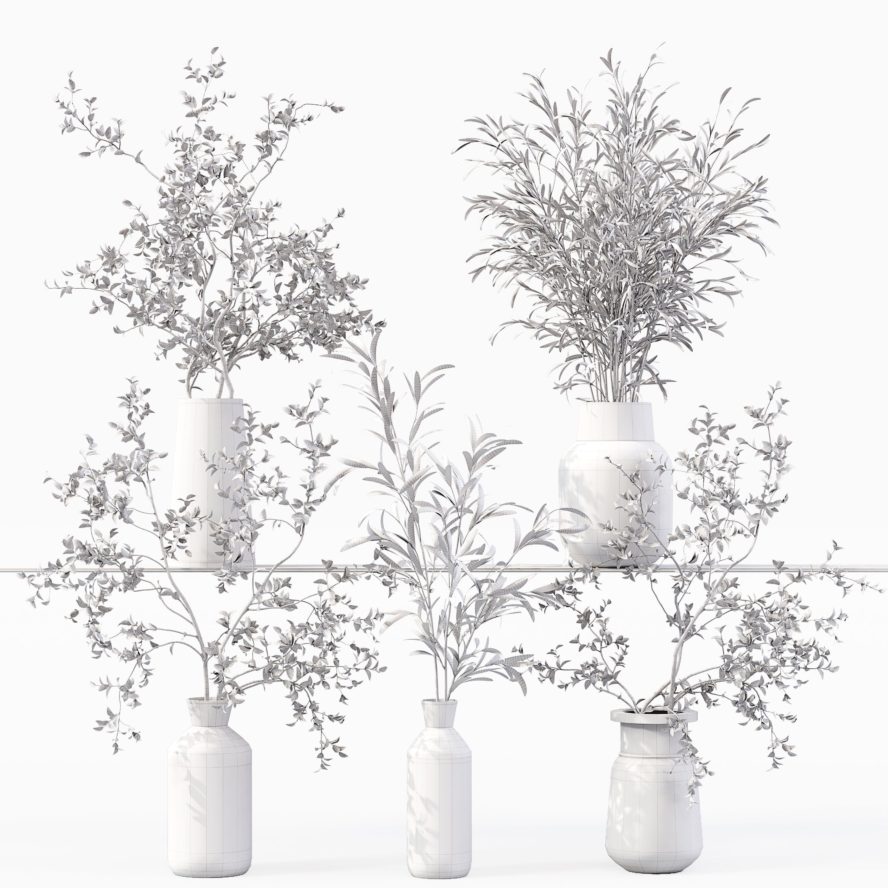 Collection Indoor Plants 016 3D model_6