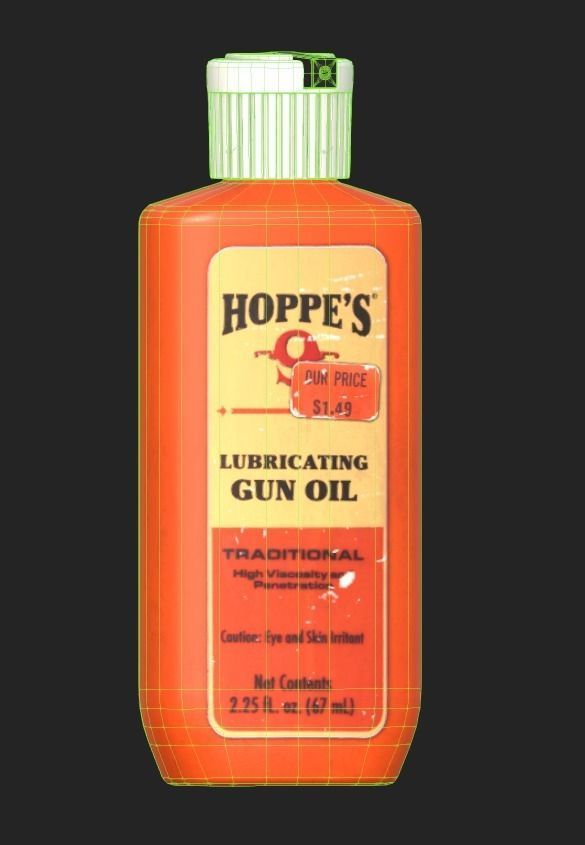 Gun Oil Low-poly 3D model_6