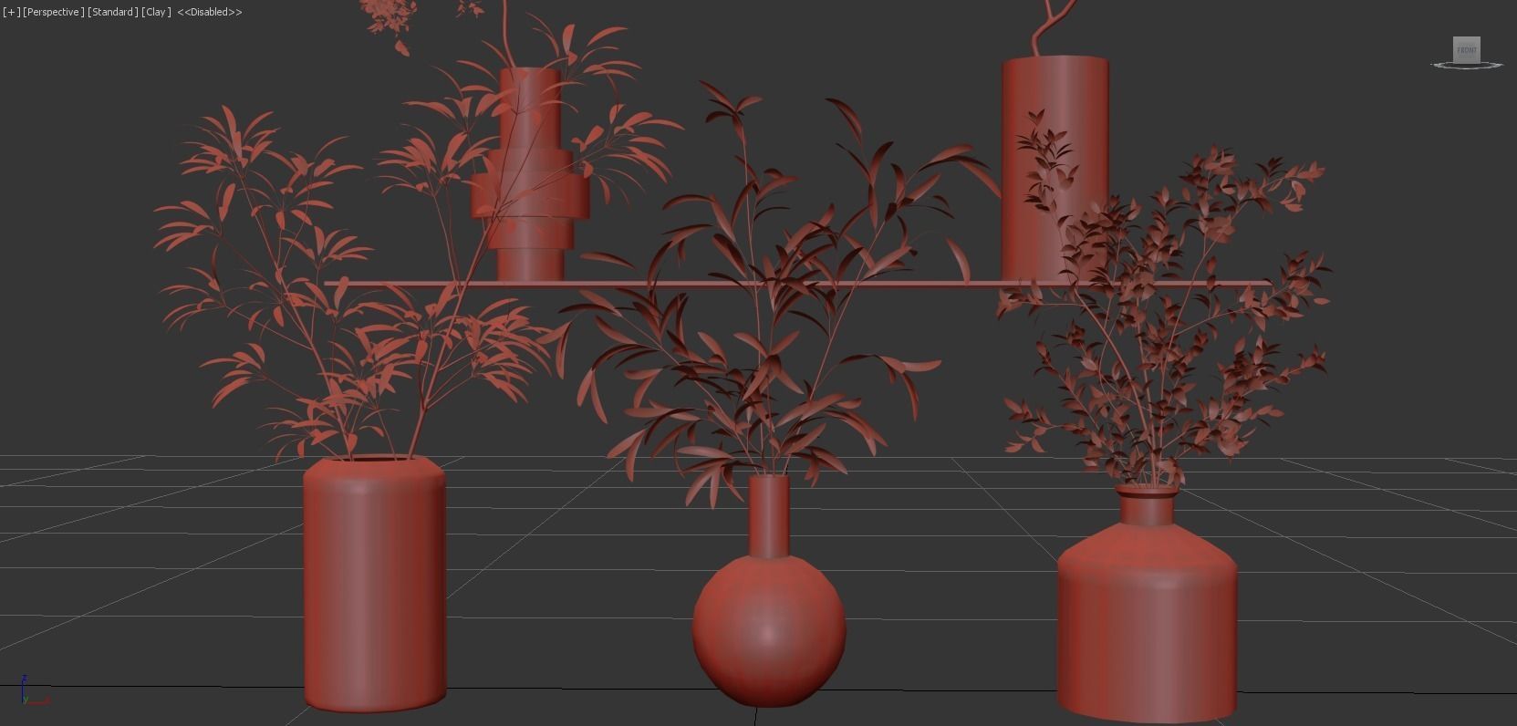 Collection Indoor Plants 017 3D model_14