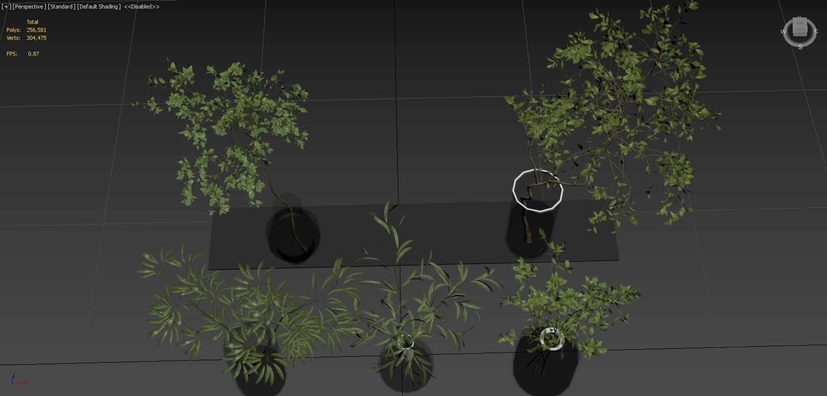 Collection Indoor Plants 017 3D model_13