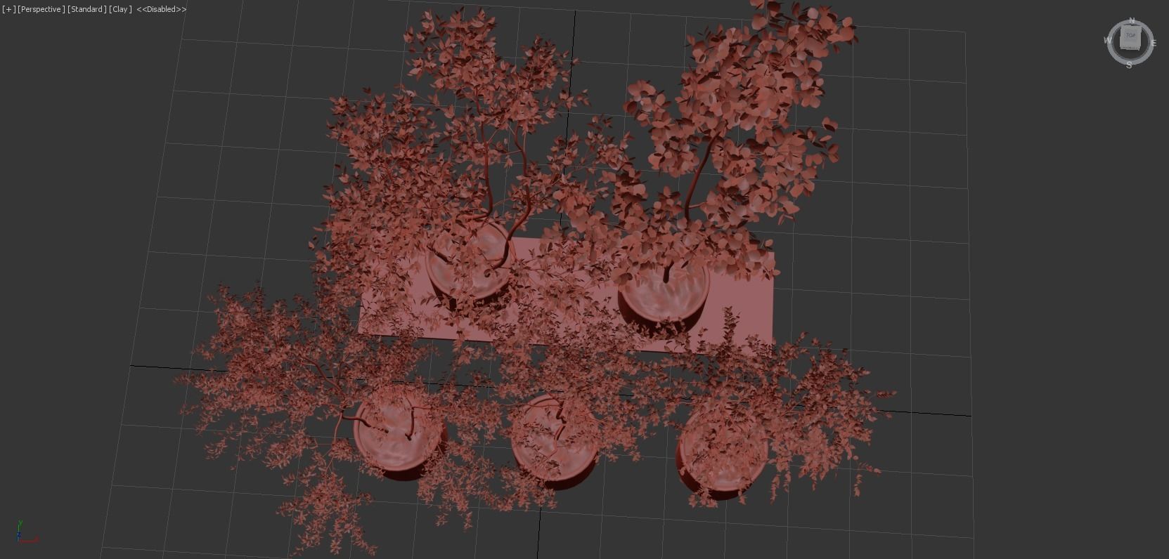 Collection Indoor Plants 018 3D model_10